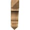 Ekena Millwork Balboa Arts & Crafts Rough Sawn Bracket, Western Red Cedar, 6"W x 24"D x 24"H BKT06X24X24BOA03RWR - alternate 2